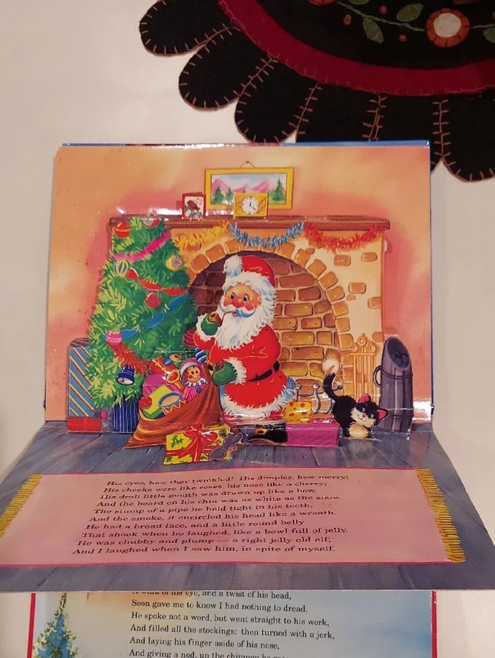 The Night Before Christmas - Pop-Up Book - Landolls 1995
